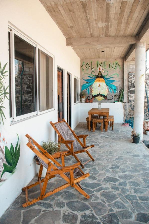 Casa De Huespedes Colmena Hotel Tlayacapan Bagian luar foto